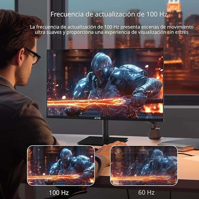 KTC Monitor de computadora QHD 27 Pulgadas - Vista 2
