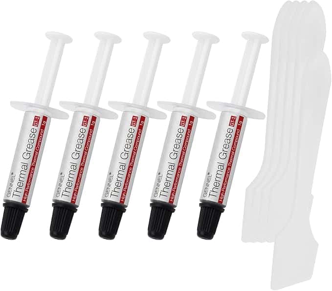 Paquete de pastas térmicas para CPU GT-1 Silver, alto rendimiento - Vista 1