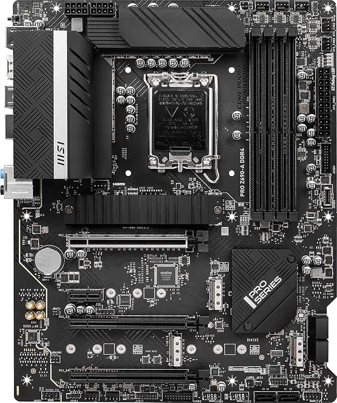 MSI PRO Z690-A DDR4 ProSeries – Placa Base ATX para Gaming | LGA 1700, Intel 12ª Gen - Vista 2