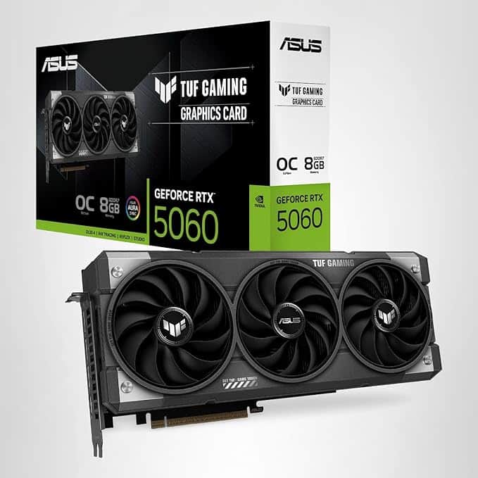 Imagen 1 de GeForce RTX 5060 8GB GDDR7 OC Edition | PCIe 5.0, DLSS 4