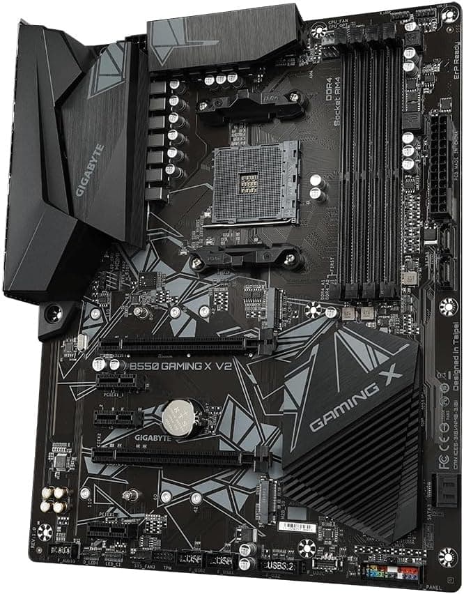 Imagen 2 de GIGABYTE B550 Gaming X V2 – Tarjeta Madre ATX AM4 para AMD Ryzen