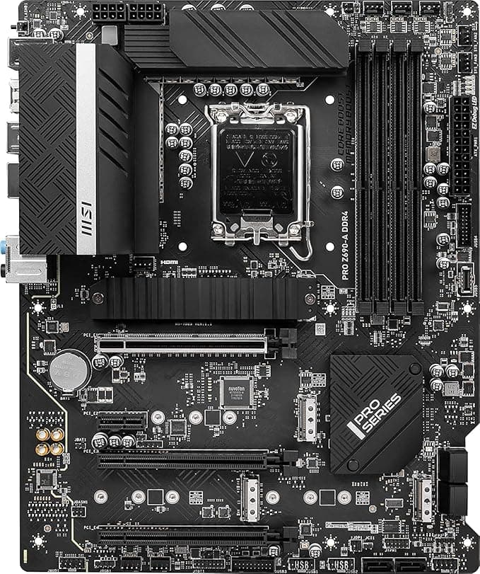 Imagen 1 de MSI PRO Z690-A DDR4 ProSeries – Placa Base ATX para Gaming | LGA 1700, Intel 12ª Gen
