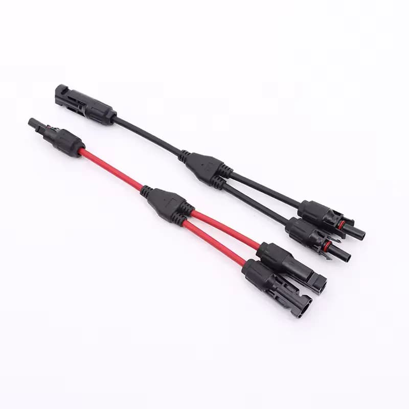Imagen 1 de Conector Solar Tipo Y 2 en 1 para Paneles Fotovoltaicos – 1000V